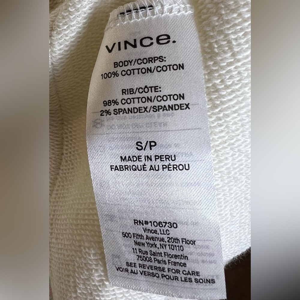 Vince Oversized Cardigan, Cream/Bone, Size Small, NWT - Picture 9 of 9